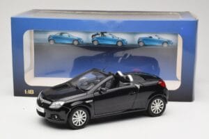 Opel Tigra TwinTop B Musta Norev 1:18 183600 Metalli — kuva 8 / 8