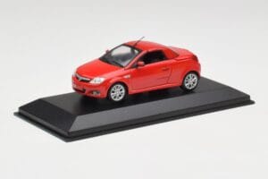 Opel Tigra TwinTop Magma Punainen Minichamps 1:43 B24910027T Metalli — kuva 2 / 4