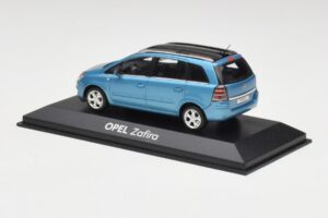 Opel Zafira A Star Sininen Minichamps 1:43 B24910027Z Metalli — kuva 3 / 4