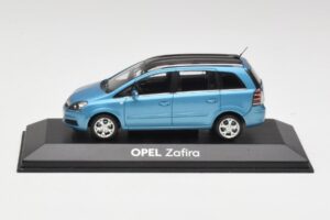 Opel Zafira A Star Sininen Minichamps 1:43 B24910027Z Metalli