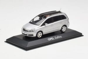 Opel Zafira B Hopea Minichamps 1:43 1799109 Metalli — kuva 2 / 4