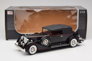 Packard Avoauto Musta Anson 1:18 30397 Metalli — kuva 8 / 8