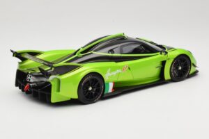 Pagani Huayra R Vihreä LCD 1:18 LCD18012-GR Metalli — kuva 3 / 8