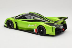 Pagani Huayra R Vihreä LCD 1:18 LCD18012-GR Metalli — kuva 7 / 8