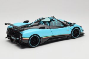 Pagani Zonda Uno Carbon Vaaleansininen Almost Real 1:18 850630001 Metalli — kuva 3 / 8