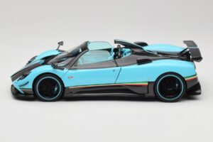 Pagani Zonda Uno Carbon Vaaleansininen Almost Real 1:18 850630001 Metalli — kuva 4 / 8