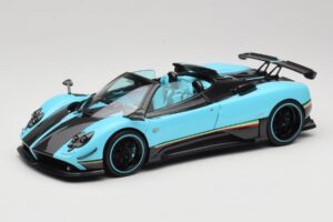 Pagani Zonda Uno Carbon Vaaleansininen Almost Real 1:18 850630001 Metalli