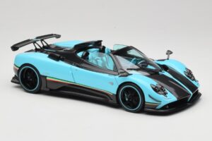 Pagani Zonda Uno Carbon Vaaleansininen Almost Real 1:18 850630001 Metalli — kuva 6 / 8