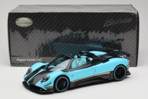 Pagani Zonda Uno Carbon Vaaleansininen Almost Real 1:18 850630001 Metalli — kuva 8 / 8