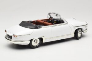 Panhard PL17 Cabriolet Valkoinen Solido 1:18 8174 Metalli — kuva 3 / 8