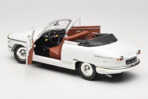 Panhard PL17 Cabriolet Valkoinen Solido 1:18 8174 Metalli — kuva 5 / 8