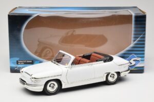 Panhard PL17 Cabriolet Valkoinen Solido 1:18 8174 Metalli — kuva 8 / 8