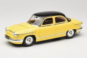 Panhard PL17 Keltainen Solido 1:18 8173 Metalli