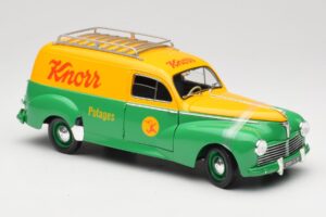 Peugeot 203 Break Tole Knorr Solido 1:18 8426 Metalli — kuva 6 / 8