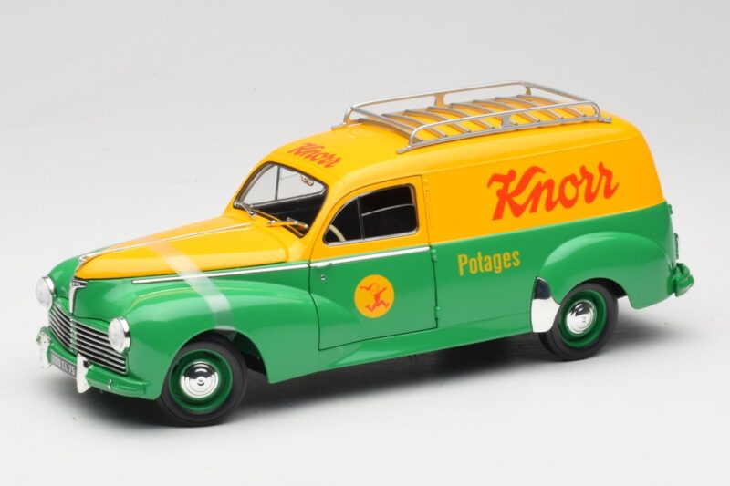 Peugeot 203 Break Tole Knorr Solido 1:18 8426 Metalli