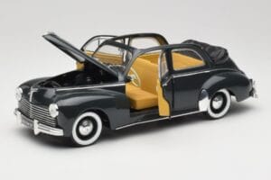 Peugeot 203 Avoauto Musta Solido 1:18 8156 Metalli — kuva 2 / 8