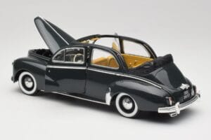 Peugeot 203 Avoauto Musta Solido 1:18 8156 Metalli — kuva 5 / 8