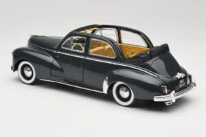 Peugeot 203 Avoauto Musta Solido 1:18 8156 Metalli — kuva 7 / 8
