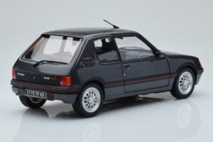Peugeot 205 GTi 1.6 Graphite Harmaa Norev 1:18 184845 Metalli — kuva 3 / 8