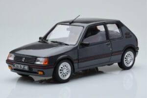 Peugeot 205 GTi 1.6 Graphite Harmaa Norev 1:18 184845 Metalli