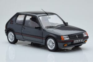 Peugeot 205 GTi 1.6 Graphite Harmaa Norev 1:18 184845 Metalli — kuva 6 / 8