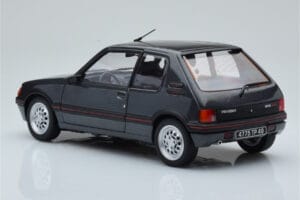 Peugeot 205 GTi 1.6 Graphite Harmaa Norev 1:18 184845 Metalli — kuva 7 / 8