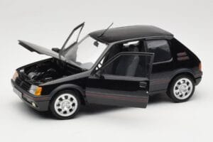 Peugeot 205 GTI 1.9 Musta Norev 1:18 184854 Metalli — kuva 2 / 8