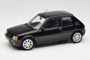 Peugeot 205 GTI 1.9 Musta Norev 1:18 184854 Metalli