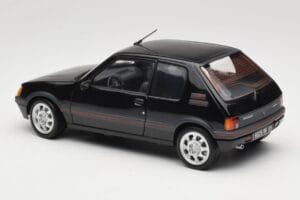 Peugeot 205 GTI 1.9 Musta Norev 1:18 184854 Metalli — kuva 7 / 8