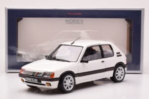 Peugeot 205 GTi 1.9 Meije Valkoinen Norev 1:18 184842 Metalli — kuva 8 / 8