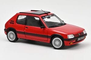 Peugeot 205 GTi 1.9 PTS Deco Vallelunga Punainen Norev 1:18 184846 Metalli