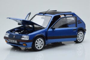 Peugeot 205 GTi 1.9 Kattoluukulla Miami Sininen Norev 1:18 184844 Metalli — kuva 2 / 8