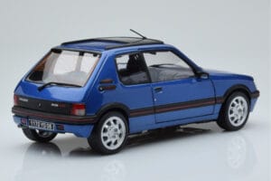 Peugeot 205 GTi 1.9 Kattoluukulla Miami Sininen Norev 1:18 184844 Metalli — kuva 3 / 8