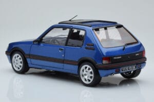 Peugeot 205 GTi 1.9 Kattoluukulla Miami Sininen Norev 1:18 184844 Metalli — kuva 7 / 8