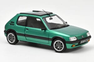 Peugeot 205 GTi Griffe Kattoluukulla Vihreä Norev 1:18 184847 Metalli
