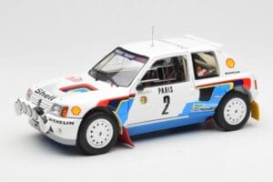 Peugeot 205 T16 #2 A. Vatanen / T. Harryman Rally Monte Carlo 1985 Norev 1:18 184864 Metalli