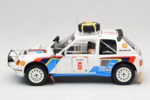 Peugeot 205 T16 Peugeot Talbot Sport T. Salonen / S. Harjanne Safari Rally 1985 Otto 1:18 OT1161 Hartsi — kuva 3 / 6