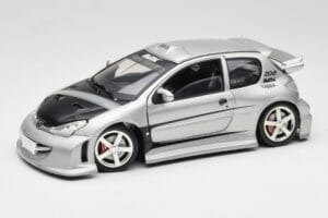 Peugeot 206 MTK Hopea Solido 1:18 1817 Metalli