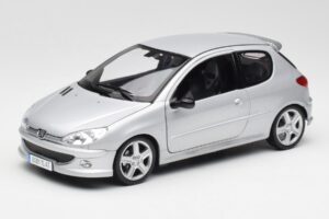 Peugeot 206 RC Aluminium Hopea Norev 1:18 184726 Metalli