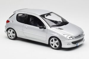 Peugeot 206 RC Aluminium Hopea Norev 1:18 184726 Metalli — kuva 6 / 8