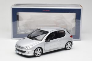 Peugeot 206 RC Aluminium Hopea Norev 1:18 184726 Metalli — kuva 8 / 8