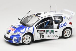Peugeot 206 WRC #15 G. Panizzi / H. Panizzi WRC 1999 Solido 1:18 9016 Metalli — kuva 2 / 8