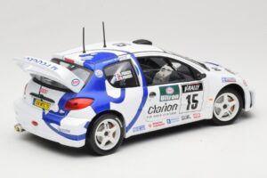 Peugeot 206 WRC #15 G. Panizzi / H. Panizzi WRC 1999 Solido 1:18 9016 Metalli — kuva 3 / 8