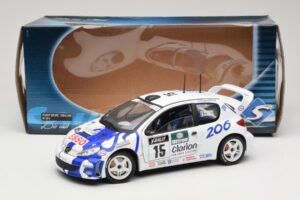 Peugeot 206 WRC #15 G. Panizzi / H. Panizzi WRC 1999 Solido 1:18 9016 Metalli — kuva 8 / 8