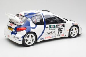 Peugeot 206 WRC G. Panizzi / H. Panizzi Tour de Corse 1999 Otto 1:12 G081 Hartsi — kuva 2 / 6