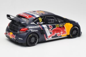 Peugeot 208 WRX #9 S. Loeb World RX of Belgium 2018 Otto 1:18 OT455 Hartsi — kuva 2 / 6