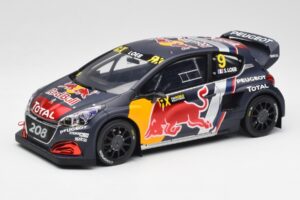 Peugeot 208 WRX #9 S. Loeb World RX of Belgium 2018 Otto 1:18 OT455 Hartsi