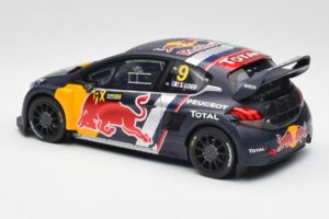 Peugeot 208 WRX #9 S. Loeb World RX of Belgium 2018 Otto 1:18 OT455 Hartsi — kuva 5 / 6