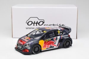 Peugeot 208 WRX #9 S. Loeb World RX of Belgium 2018 Otto 1:18 OT455 Hartsi — kuva 6 / 6