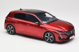 Peugeot 308 GT P5 Elixir Red Otto 1:18 OT1140 Hartsi — kuva 4 / 6